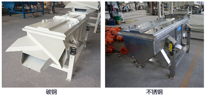 三個出料口所制成的，材質分碳鋼和不銹鋼兩種